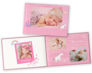 Unicorn zbirka predlog za foto knjige